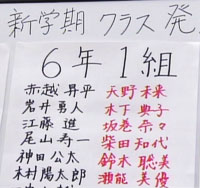 6年1組(a)